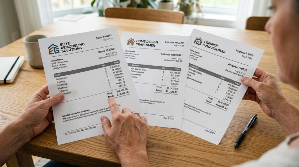 Photorealistic stock image, 16:9 format, close-up of homeown